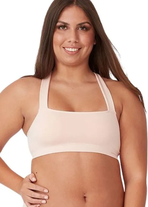 Best Sale Ambra Bamboo Basics Bandeau Bra Putty Pink