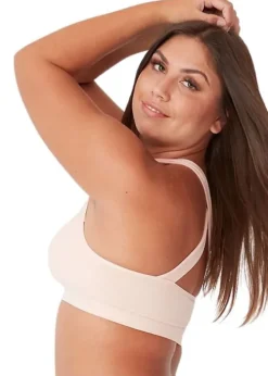 Best Sale Ambra Bamboo Basics Bandeau Bra Putty Pink