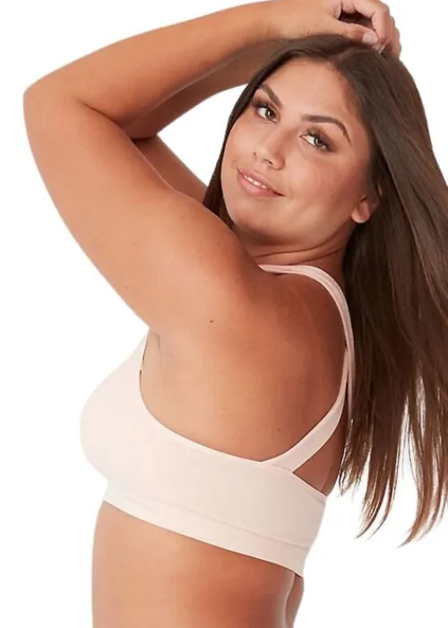 Best Sale Ambra Bamboo Basics Bandeau Bra Putty Pink
