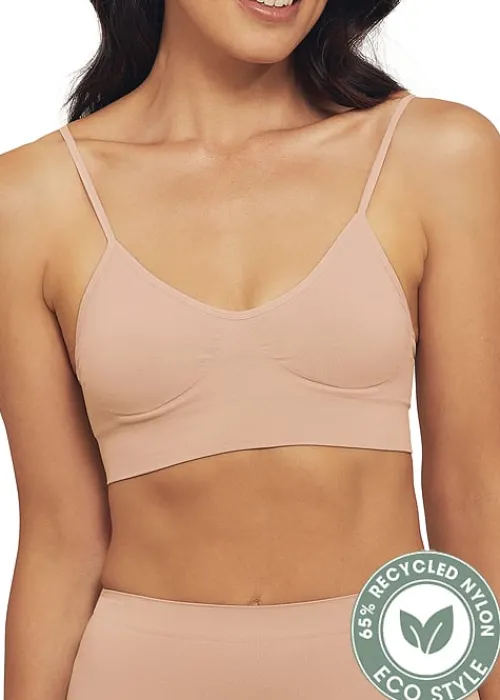 Discount Ambra Bare Essentials Recycled Nylon Padded Wirefree Bra