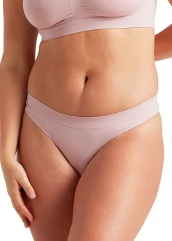 Online Ambra Bare Essentials Soft Tones Recycled Nylon G String Lilac Taupe