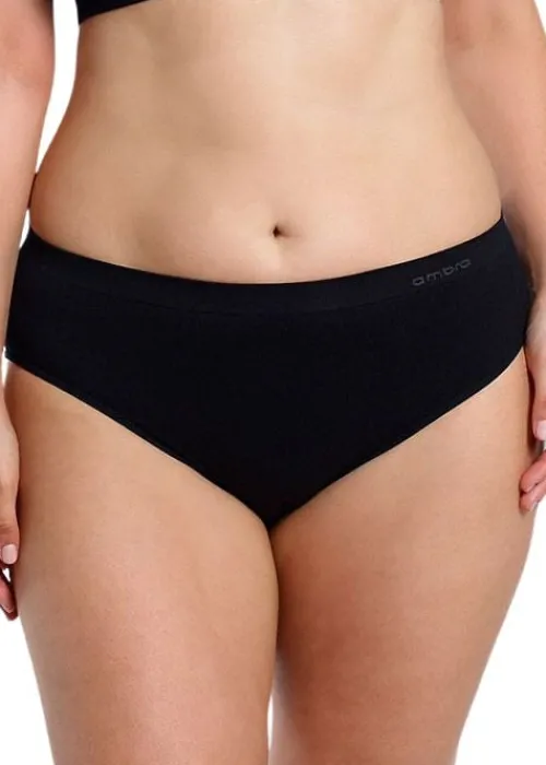 Hot Ambra Curvesque Hi Cut Brief