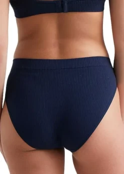 Fashion Ambra Organic Cotton Rib Hi Cut Brief