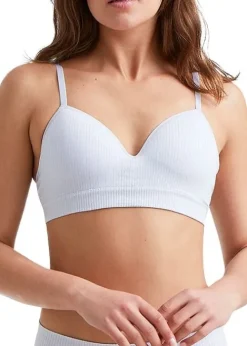Hot Ambra Organic Cotton Rib Longline Bra