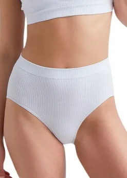 Shop Ambra Organic Cotton Rib Full Brief