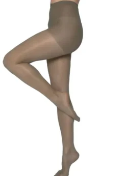 Shop Andrea Bucci Silk Satin Sheen Tights