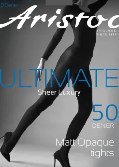 Cheap Aristoc Ultimate 50 Denier Matt Opaque Tights Black