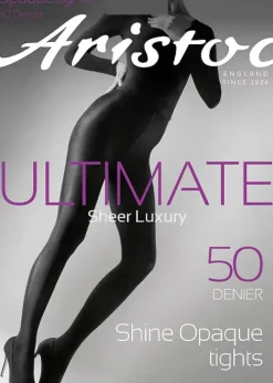 Cheap Aristoc Ultimate 50 Denier Shine Opaque Tights Black