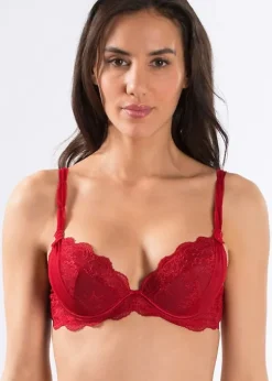 Cheap Aubade A L Amour Plunge Bra Darling Rouge