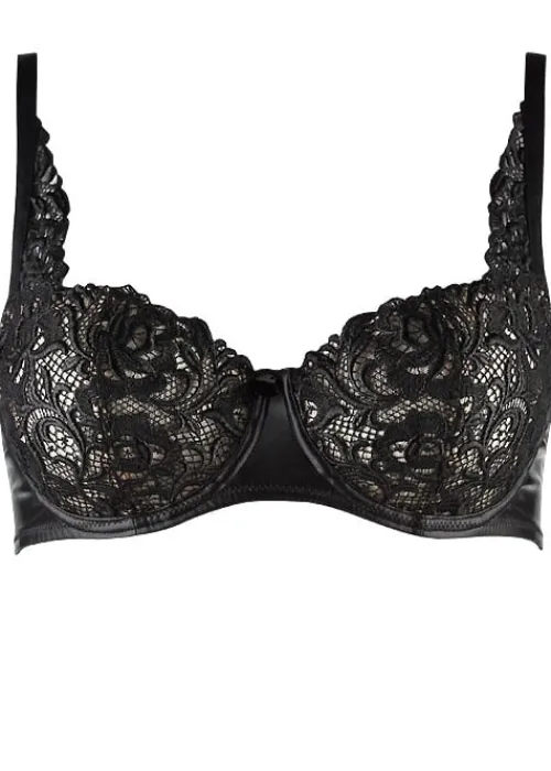 Outlet Aubade Cuir De Rose Half Cup Bra Laque