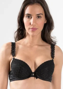 Hot Aubade Femme Plunge Bra Black