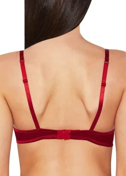 Discount Aubade Precieux Amour Push Up Bra Rouge Black