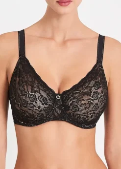Online Aubade Rosessence Comfort Full Cup Bra Black