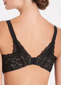 Online Aubade Rosessence Comfort Full Cup Bra Black