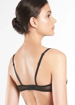 Shop Aubade Wandering Love Contrasting Half Cup Bra Parisienne