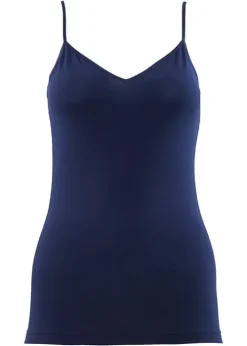 Flash Sale Blackspade Aura Satin V Neck Spaghetti Singlet