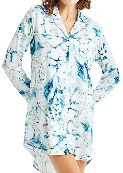 Best Sale Blackspade Blooming Flower Nightshirt Blooming Print