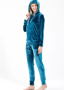 Best Blackspade Velvet Long Pyjama Set