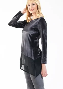 Store Blackspade Velvet Pyjama Set Smoked Grey