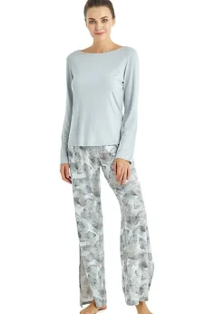 Cheap Blackspade Winter Vibes Long Pj Set Winter Grey