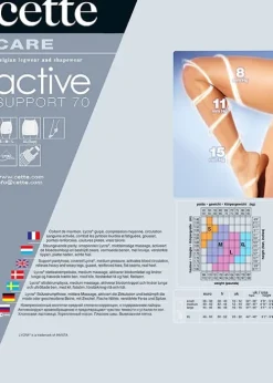 Discount Cette Active Medium Support 70 Tights
