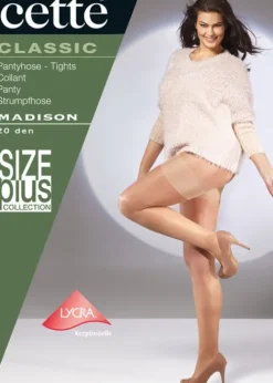 Cheap Cette Madison Plus Size Tights Black