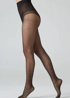 New Cette Richmond Fashion 20 Denier Tights Black