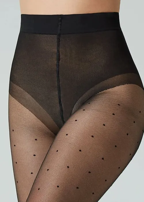 New Cette Richmond Fashion 20 Denier Tights Black