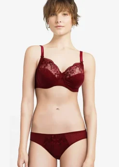 Cheap Cca_pontneufbrazilianlimitededbriefC13830 Chantelle Pont Neuf Brazilian Limited Edition Brief Raspberry