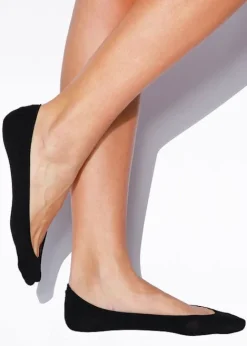 Hot Charnos Ballerina Footsies With Heel Grip