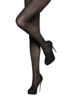 Flash Sale Charnos Spiral Pelerine Tights Black