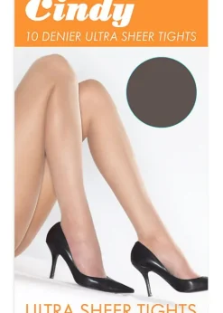 Discount Cindy 10 Denier Ultra Sheer Tights Bamboo