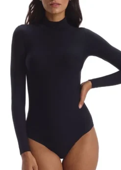 Sale Commando Butter Turtleneck Bodysuit Black