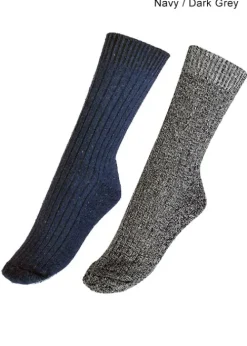 Online Couture Womens Boot Socks 2Pp
