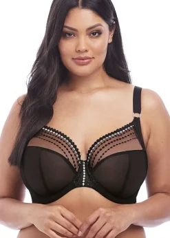 Outlet Elomi Matilda Underwired Plunge Bra Black