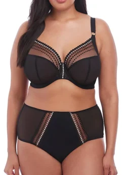 Outlet Elomi Matilda Underwired Plunge Bra Black