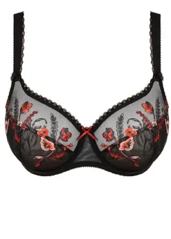 Cheap Empreinte Ashley Underwired Low-Necked Bra Noir