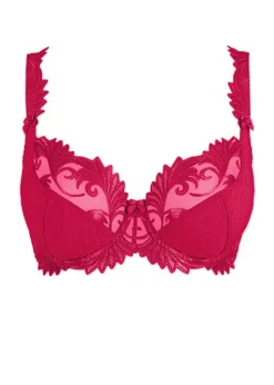 Fashion Empreinte Thalia Underwired Microfibre Low Necked Bra Rose Indien
