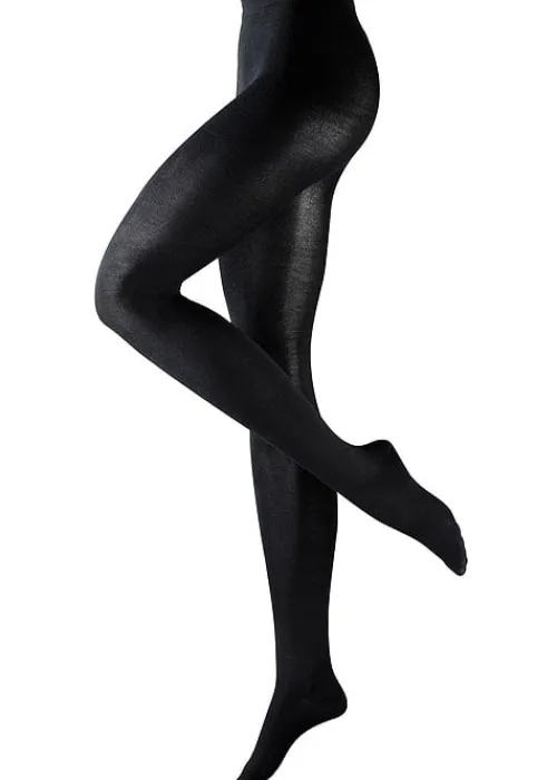Discount Falke No 2 Silk Tights Black