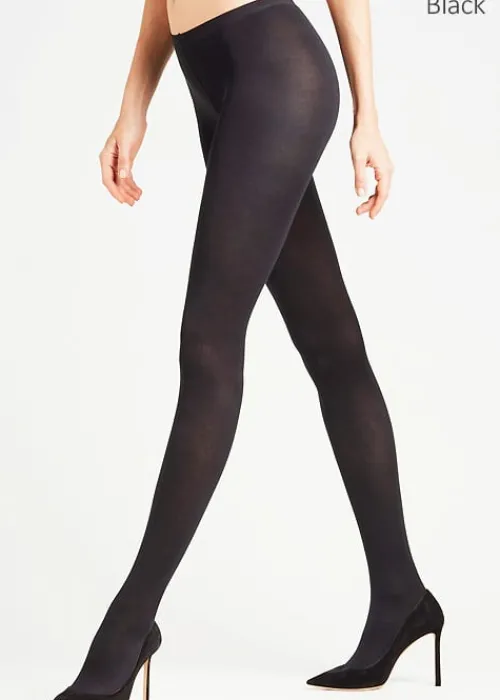 Sale Falke Sensual Cotton 80 Denier Tights Cigar
