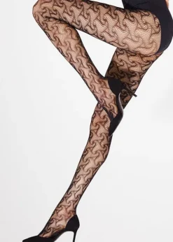 Outlet Falke Turning Page Tights Black