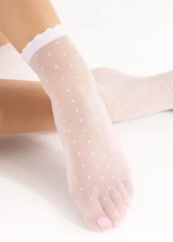 New Fiore Bella 20 Polka Dot Ankle High