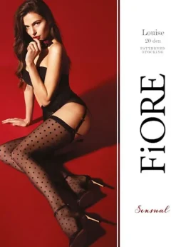 Sale Fiore Louise 20 Stockings Black