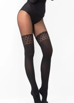 Online Fiore Sense 60 Denier Tights Black