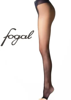 Outlet Fogal Catwalk 10 Toeless Tights Plage
