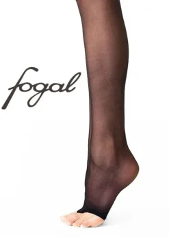 Outlet Fogal Catwalk 10 Toeless Tights Plage