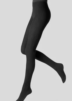 Hot Fogal Nepal Wool Silk And Cashmere Tights Noir