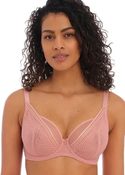 New Freya Tailored Underwired High Apex Bra Ash Rose