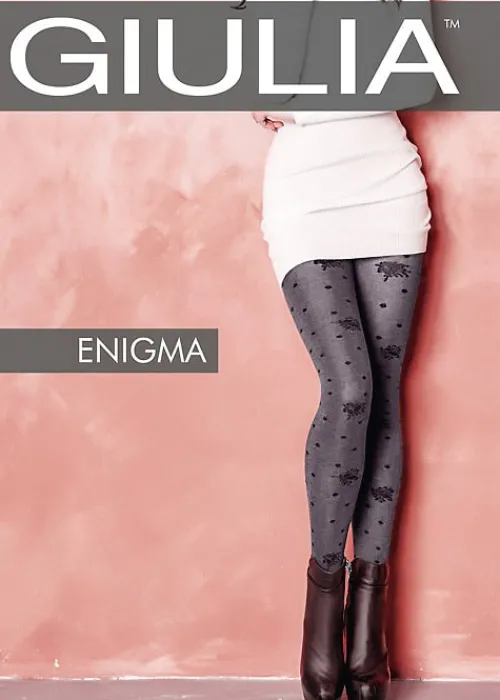 Clearance Giulia Enigma 150 Fashion Tights Light Grey Marl