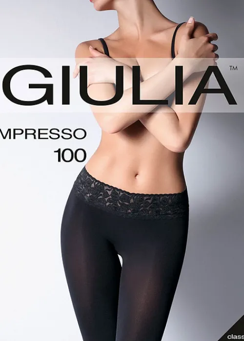 Discount Giulia Impresso 100 Tights Nero
